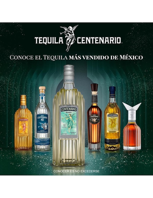 Tequila Centenario tipo plata y joven 700 ml 5
