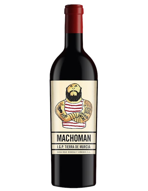 Vino tinto Macho Man monastrell 750 ml