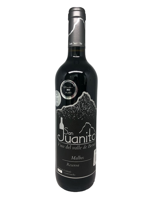 Vino tinto San Juanito malbec 750 ml