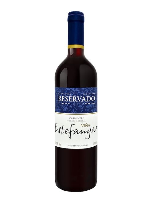 Vino tinto Reservado Estefanya carmenere