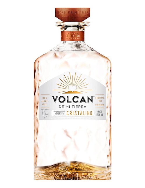 Tequila Volcán De Mi Tierra tipo cristalino 750 ml