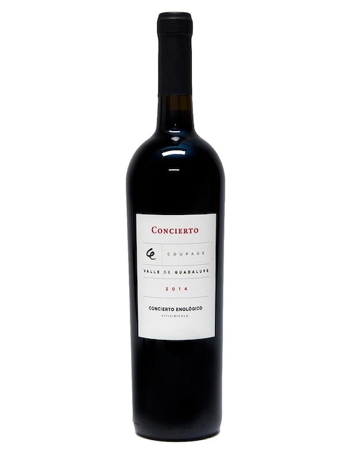 Vino tinto Concierto cabernet-merlot 750 ml