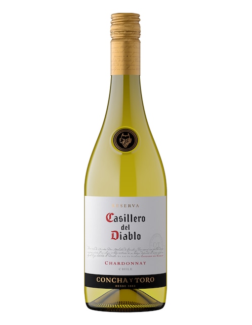 Vino blanco Concha y Toro Casillero del Diablo Chardonnay 750 ml