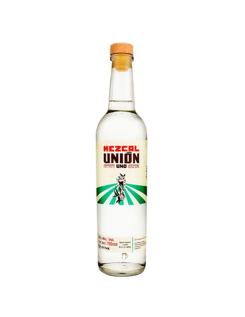 Mezcal Unión Uno Joven Espadín Y Cirial joven 700 ml