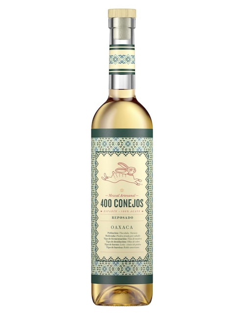 Mezcal 400 conejos reposado 700 ml