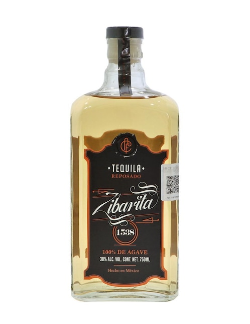 Tequila Zibarita 1538 tipo Reposado 750 ml