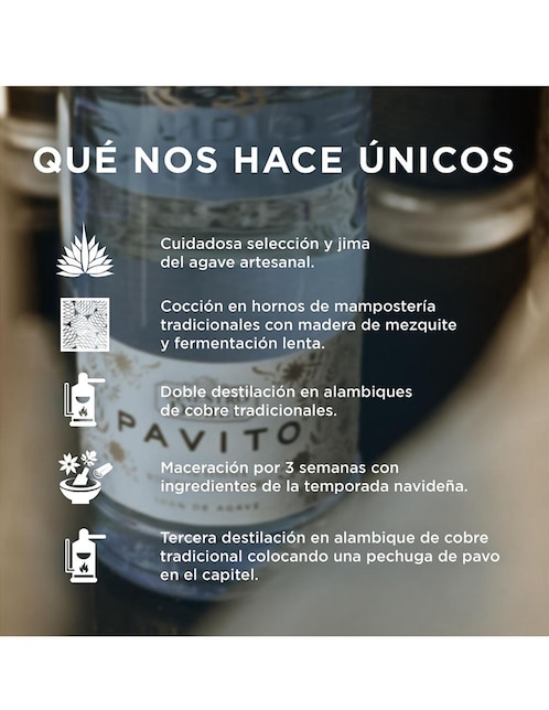 Tequila Maestro Dobel Pavito Blanco 750 ml