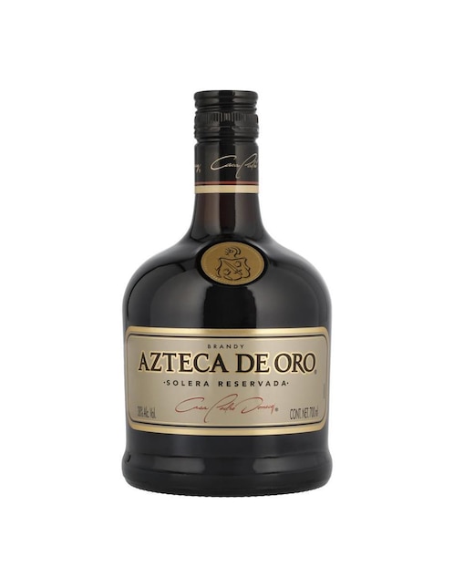 Paquete de 2 piezas Brandy Azteca De Oro 700 ml