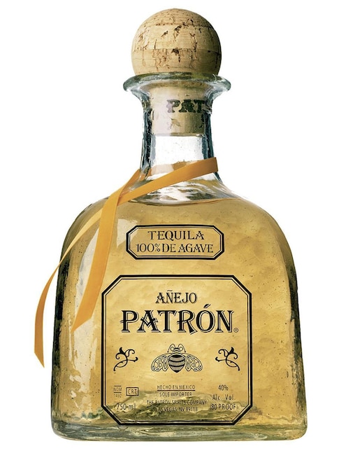 Tequila Patrón tipo Añejo cristalino 6 piezas 750 ml c/u