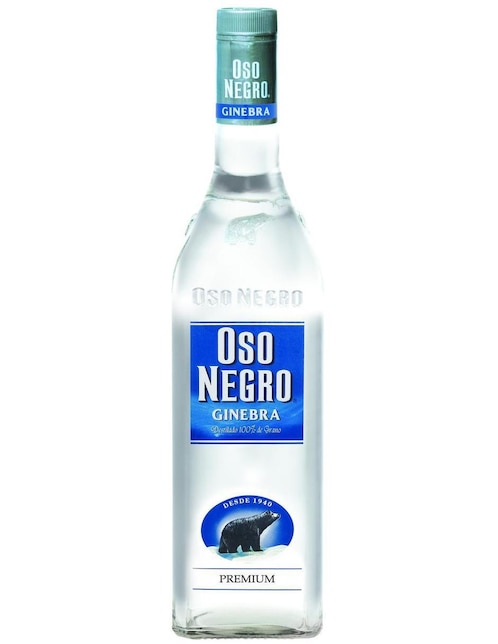 Imagen de producto Caja de 4 piezas Ginebra Oso Negro 1 L