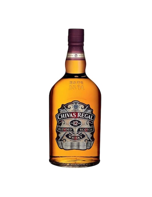 Pack de 2 Whisky Chivas Regal Blend 12 Años 1 L