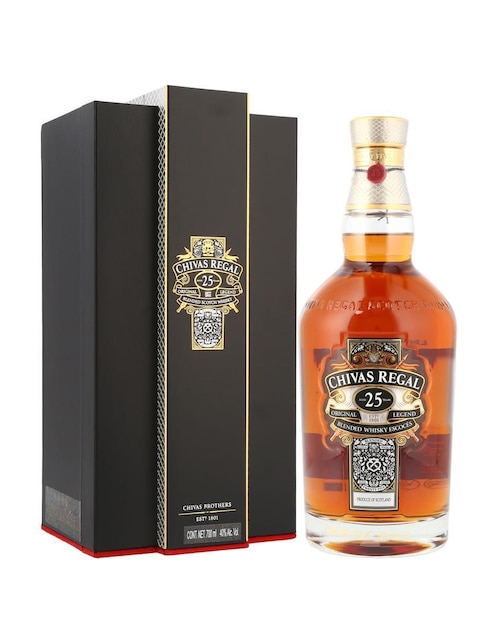 Pack de 2 Whisky Chivas Regal Blend 25 Años 700 ml