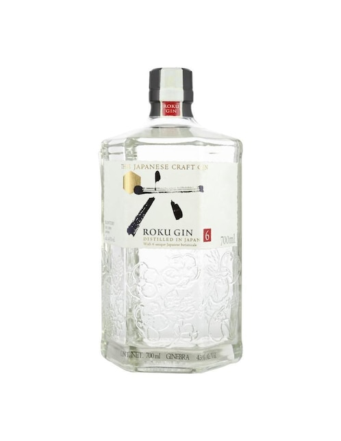 ROKU Caja de 4 piezas Ginebra Roku 700 ml