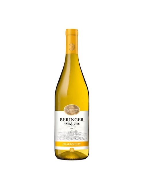 Caja de 15 piezas Vino Blanco Beringer Mv Chardonnay 750 ml