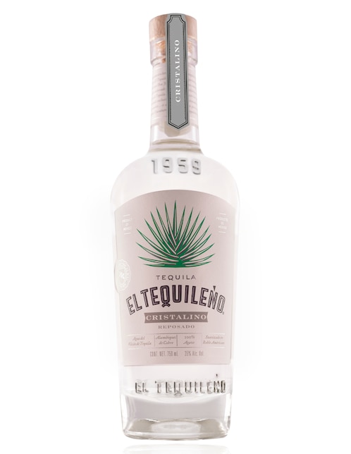 Tequila El Tequileño tipo reposado cristalino 750 ml