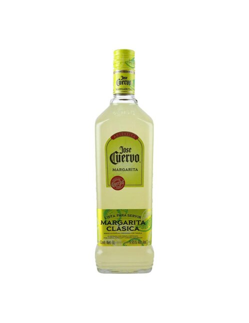 Paquete de 2 piezas Tequila Margarita Clasico José Cuervo 1 L