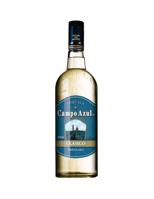 Pack de 6 Tequila Campo Azul Reposado 1 L