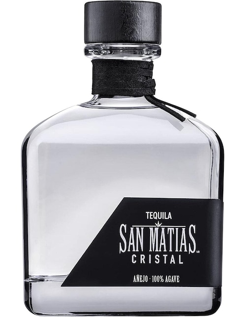 Tequila San Matías Cristal tipo Añejo 2 piezas 750 ml c/u
