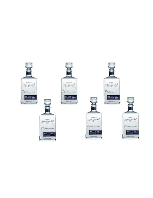 Pack de 6 Tequila Don Ramón Platinum de 700ml