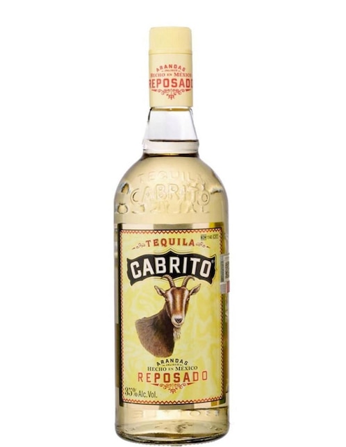 Caja de tequila Cabrito tipo Reposado 24 piezas 250 ml