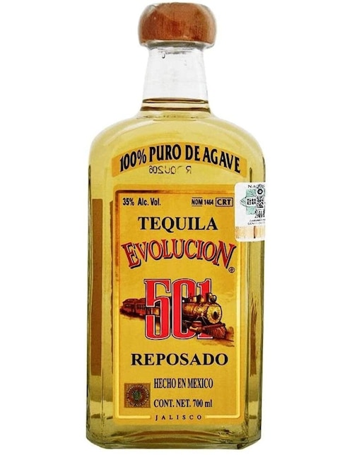 Pack de 4 Tequila Evolucion 501 Reposado 700 ml