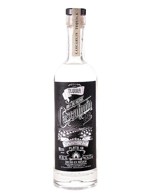 Tequila Cascahuin tipo plata