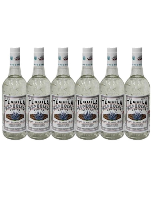 Tequila Newton tipo Blanco 6 piezas 500 ml c/u