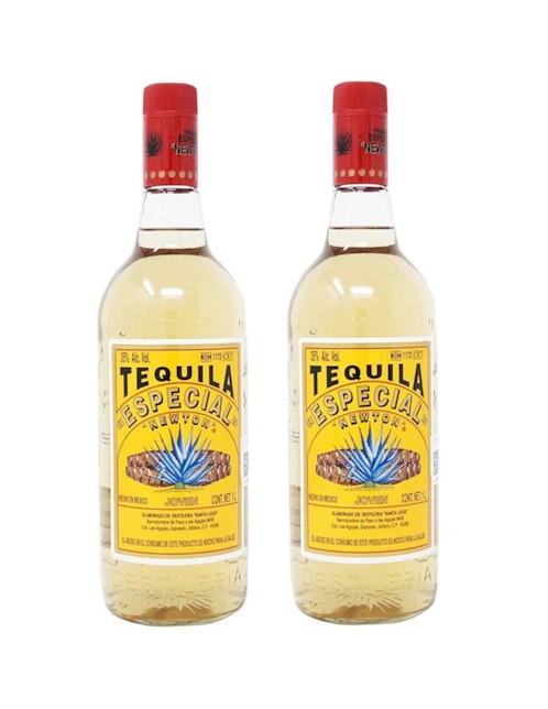 Pack 2 tequilas Newton Especial Joven 1 L