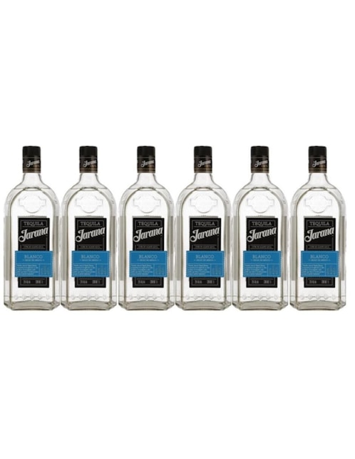 Tequila tipo Blanco 6 piezas 1 l c/u 1