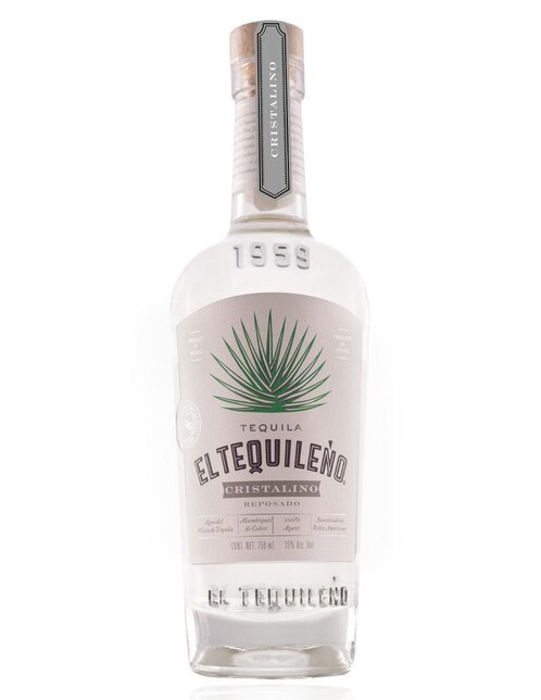 Tequila El Tequileño tipo Cristalino 750 ml