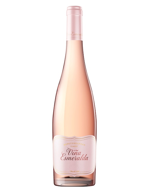 Vino rosado varietal semidulce Viña Esmeralda 750 ml