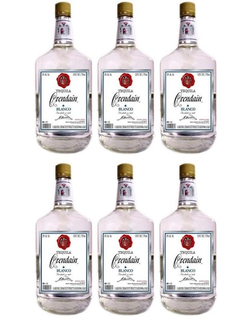 ORENDAIN Caja de tequila Orendain tipo Blanco 6 piezas 1.75 L c/u
