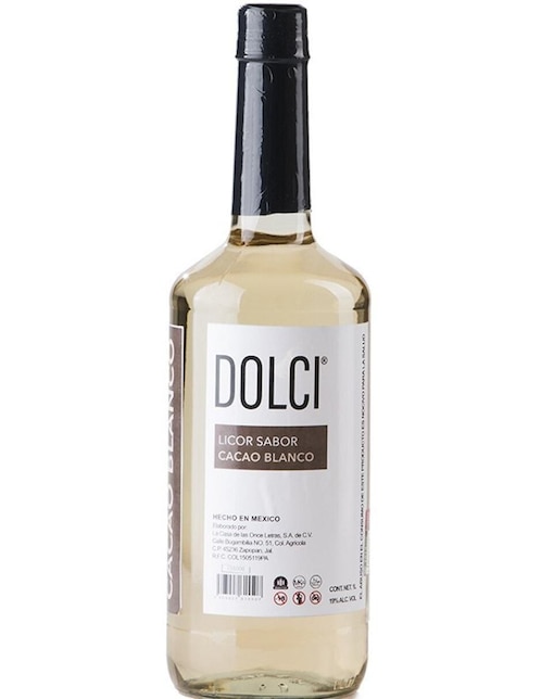 DOLCI Licor de cacao Dolci sabor chocolate 1 L