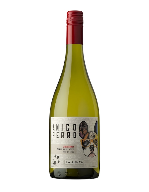 Vino blanco Amigo Perro La Junta chardonnay 750 ml