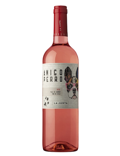 Vino rosado varietal seco Amigo Perro La Junta 750 ml