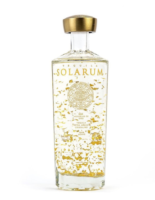 Tequila Solarum tipo extra añejo cristalino 750 ml