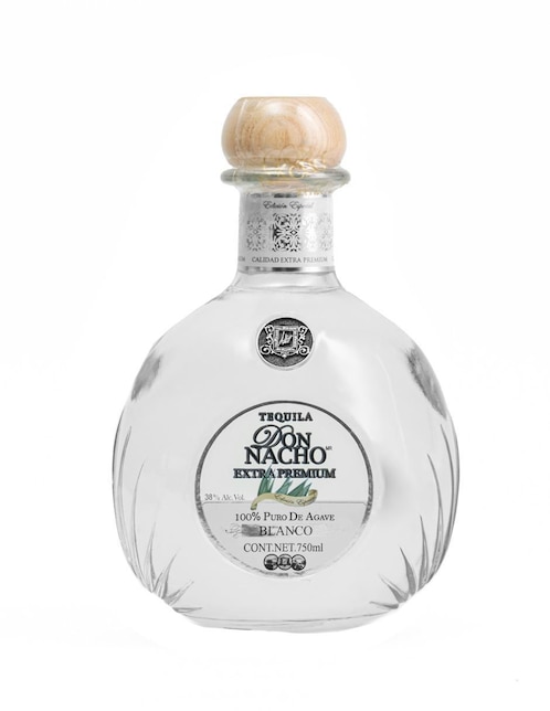 Tequila Don Nacho Extra Premium tipo blanco 750 ml