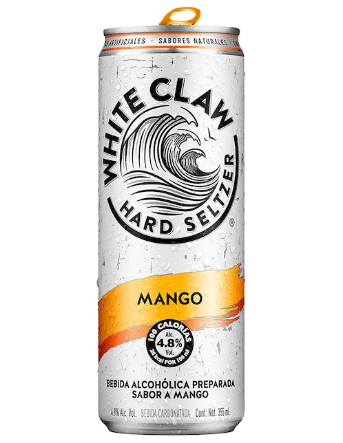 Seltzer White Claw sabor mango 355 ml