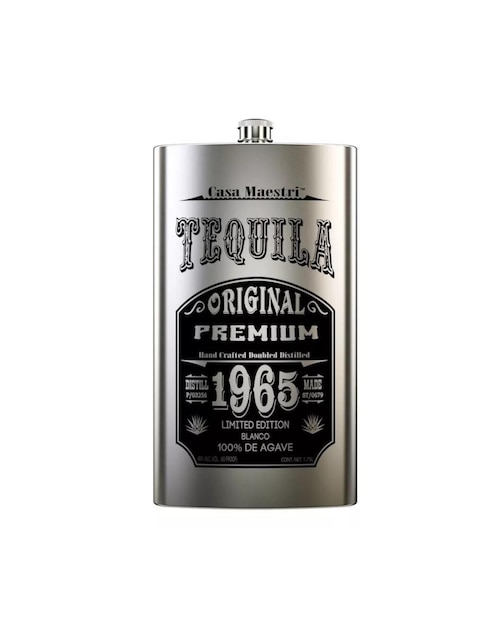 Tequila Casa Maestrí Blanco Flask tipo Blanco 1.75 l