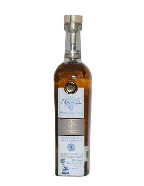 HACIENDA LOS ALAMOS Tequila Hacienda Los Alamos Familia de Tequilas Premium de Alta Gama tipo Añejo 750 ml