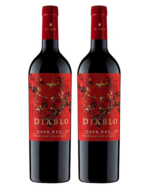 Vino tinto Diablo Dark Red Blend ensamble 750 ml