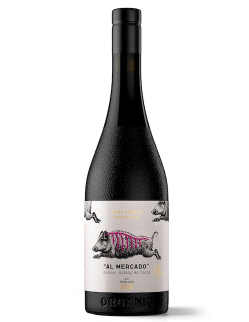 Vino tinto ¡Hola! Barcelona Al Mercado syrah, garnacha tinta 750 ml