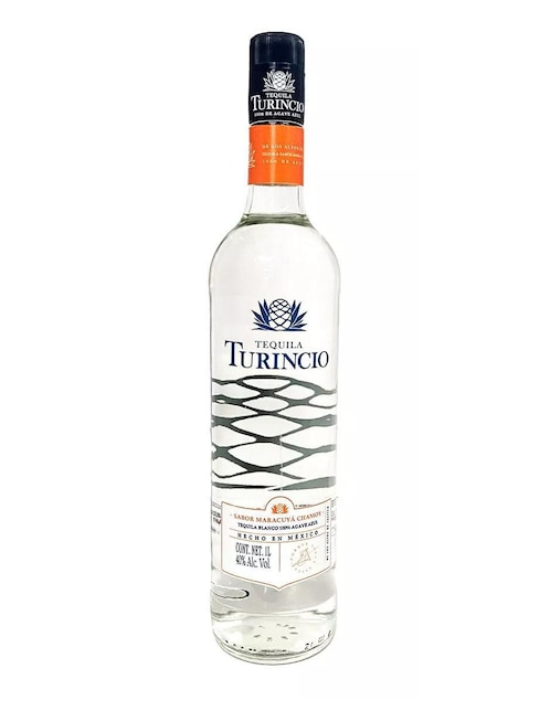 Tequila Turincio Maracuyá Chamoy tipo blanco 1 L