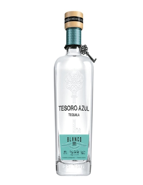 Tequila Tesoro Azul tipo Blanco 750 ml
