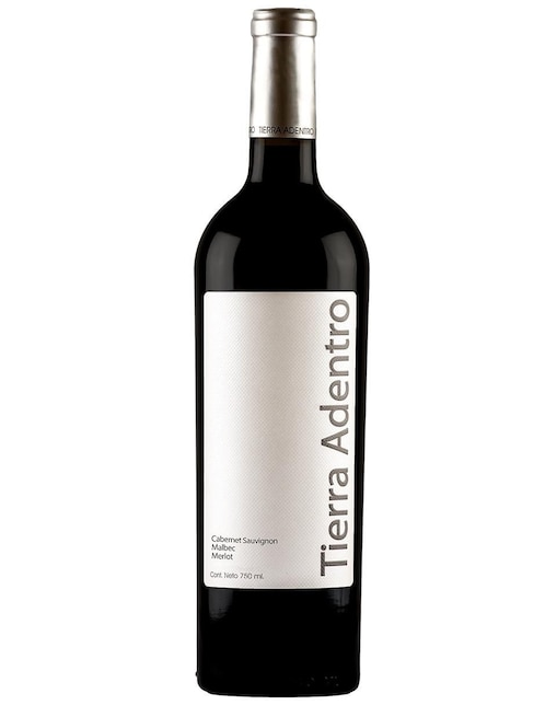 Vino tinto Tierra Adentro cabernet suavignon y malbec 750 ml