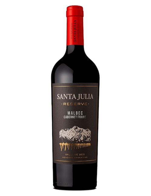 Vino tinto Santa Julia Cabernet malbec 750 ml