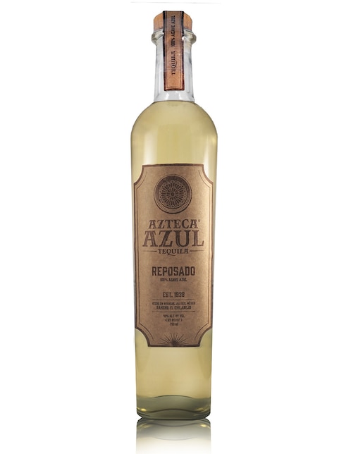 Tequila Azteca Azul tipo reposado 750 ml