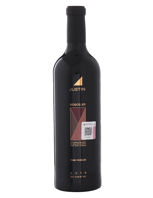Vino tinto Isosceles Justin Vineyards & Winery cabernet sauvignon, merlot, cabernet frances, petit verdot 750 ml