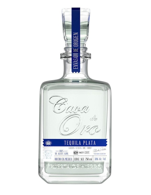 Tequila Destilados tipo Plata 750 ml 1