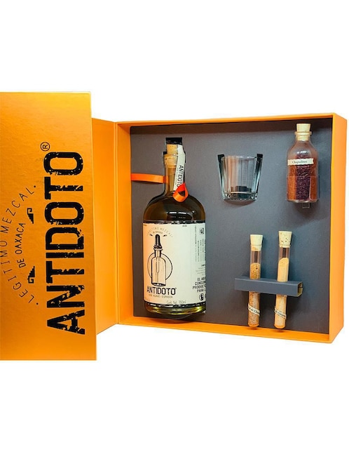 Mezcal Antídoto Pack Espadín joven 750 ml